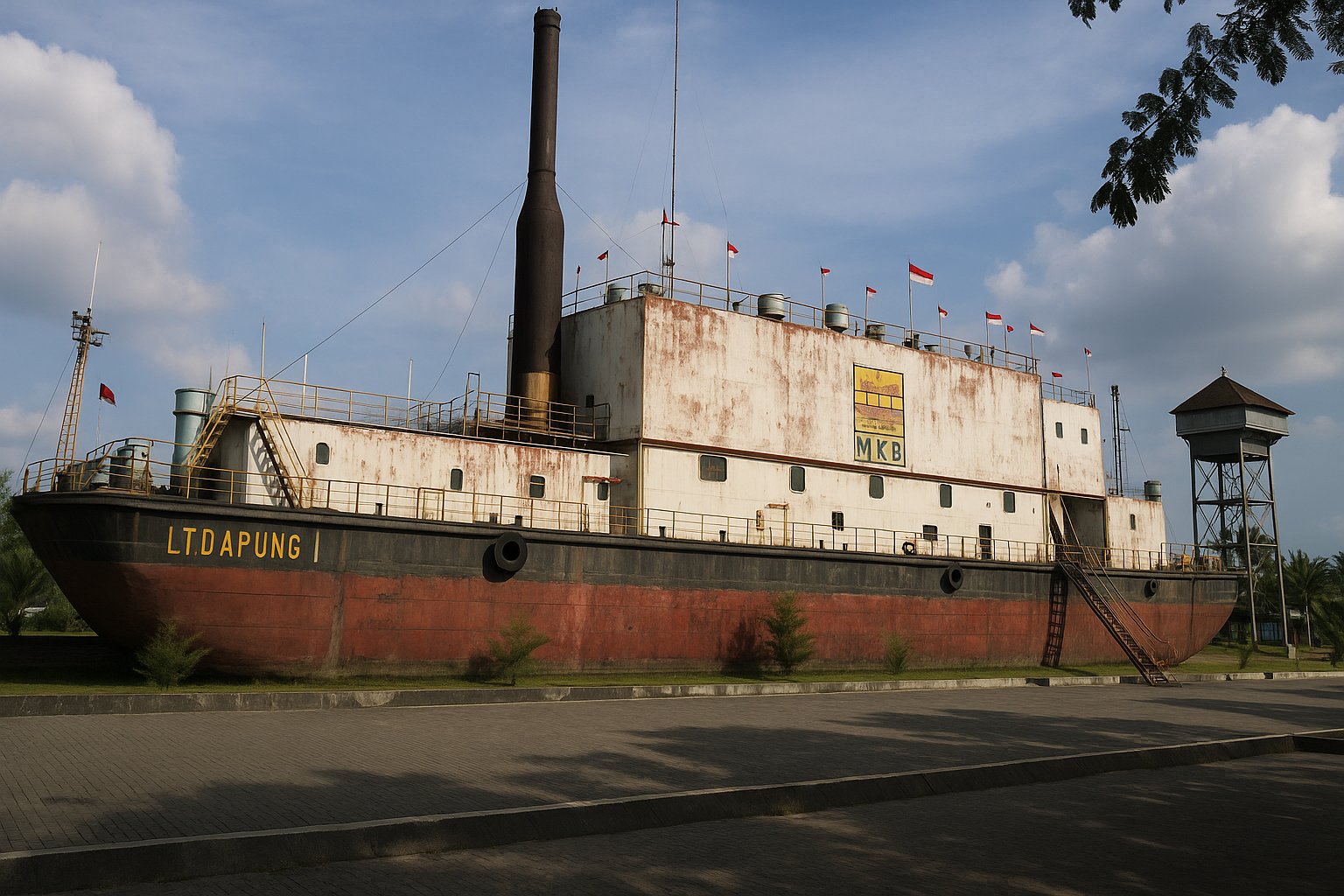 Floating Diesel Power Plant Museum