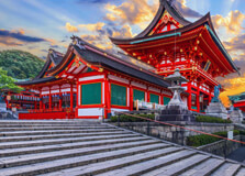 Fushimi Inari Taisha Shrine in Kyoto