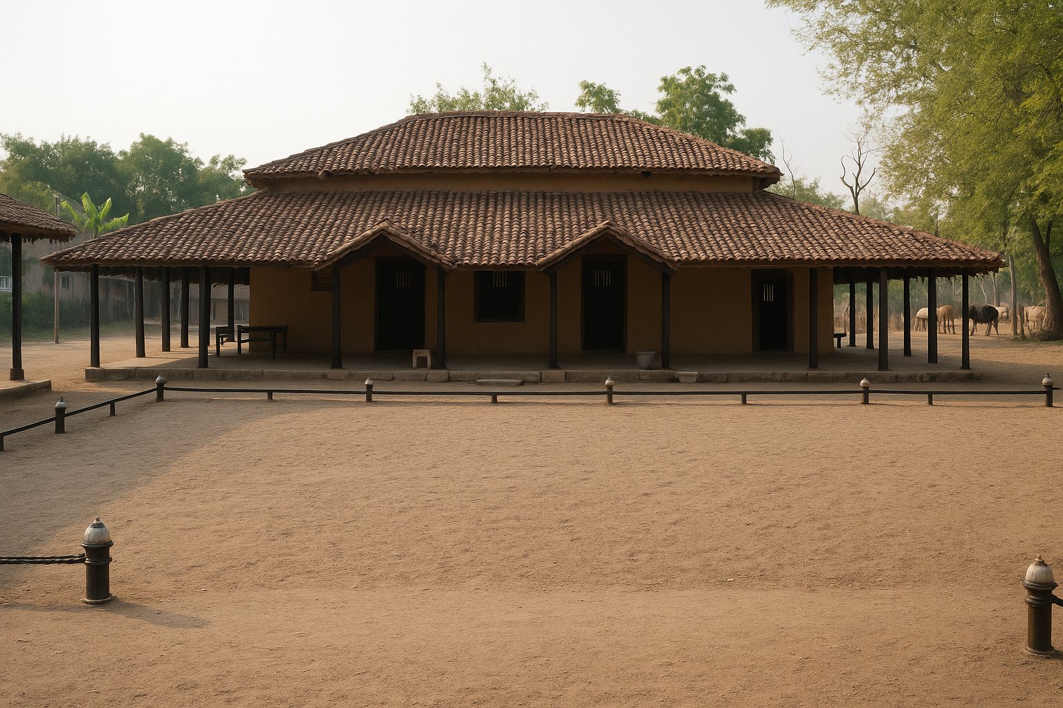 Gandhi Ashram in Wardha
