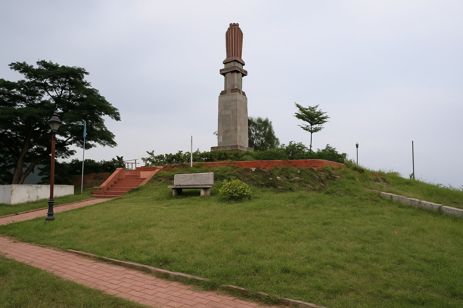 Gandhi Hill in Vijayawada