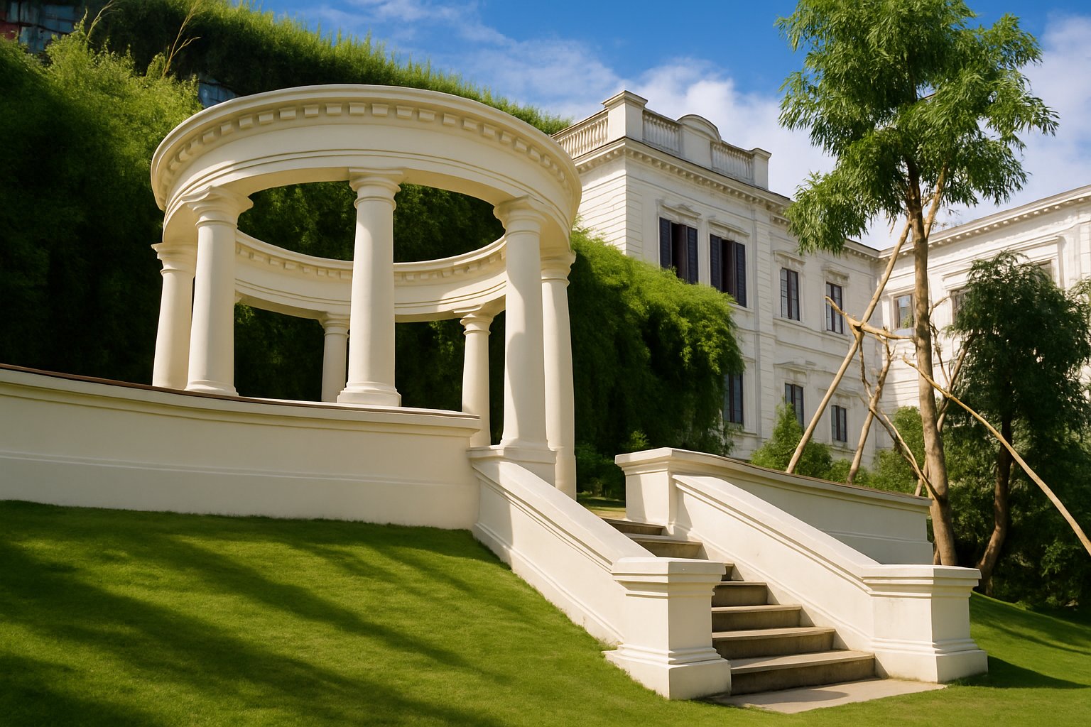 Garden of Dreams in Kathmandu