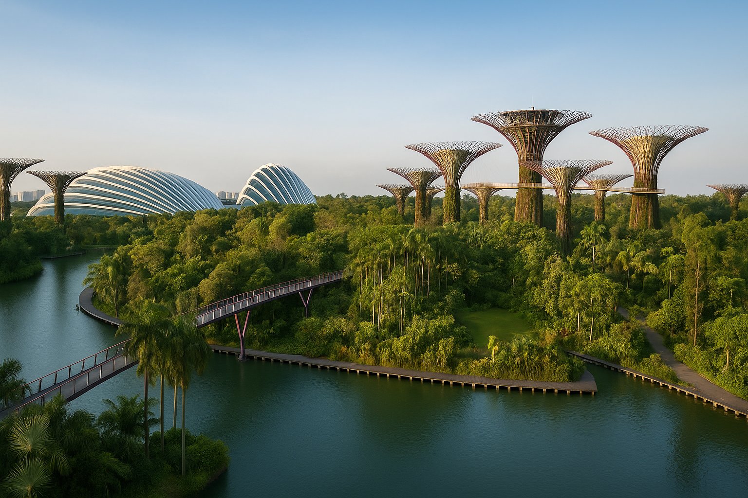 Gardens by the Bay in Singapore
