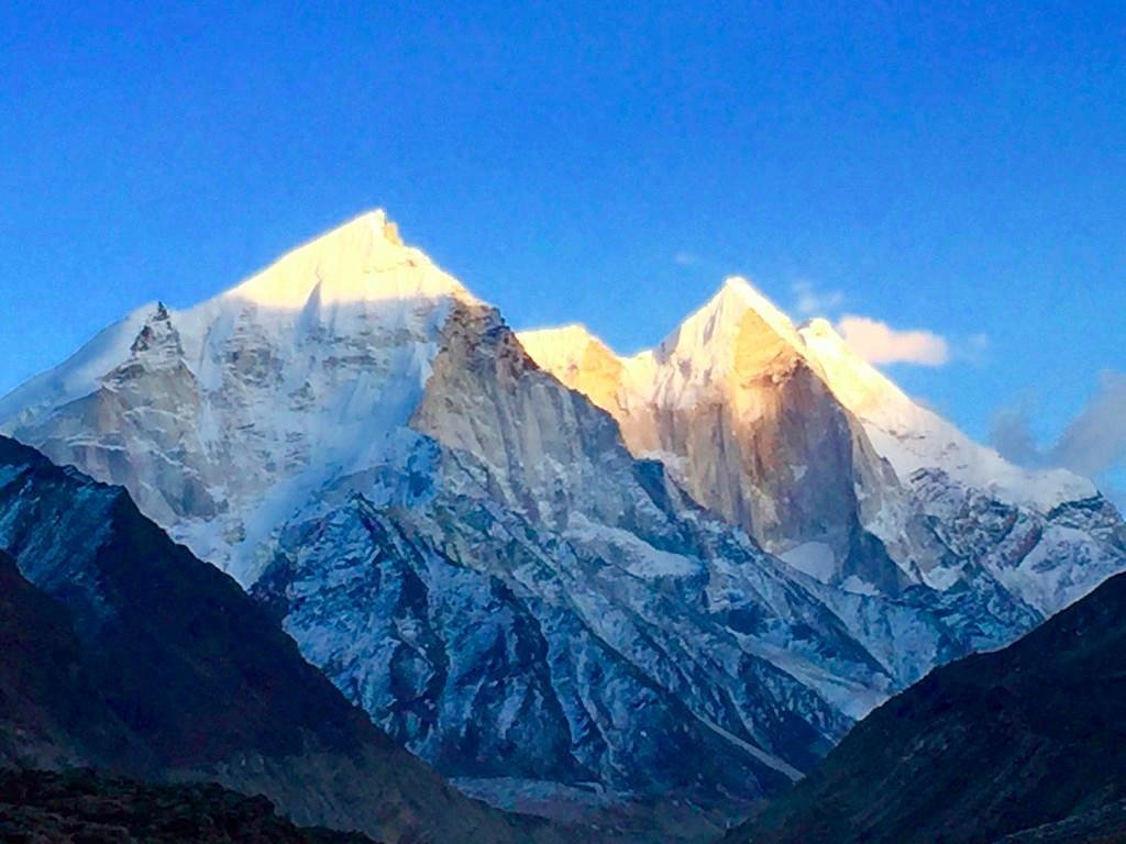 Gaumukh Glacier in Gangotri