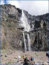 Gavarnie Falls in Bareges