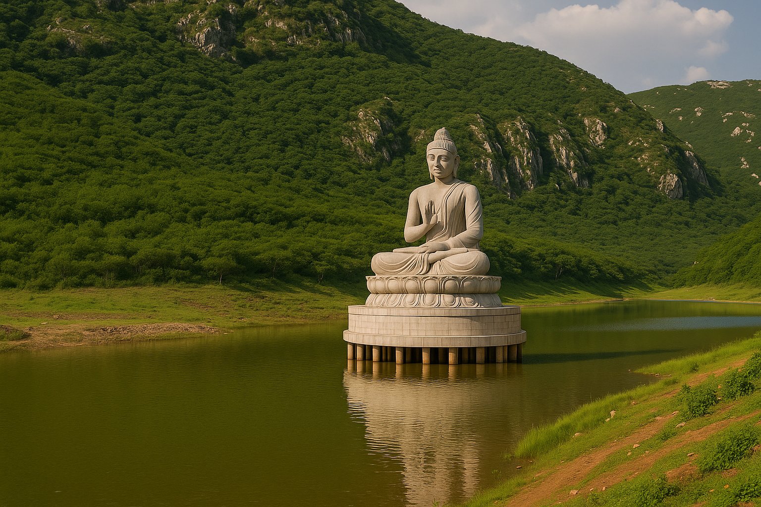 Ghora Katora Lake in Rajgir