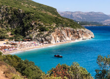Gjipe Beach in Sarande