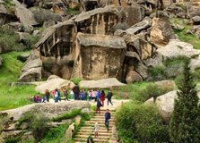 Gobustan National Park in Baku