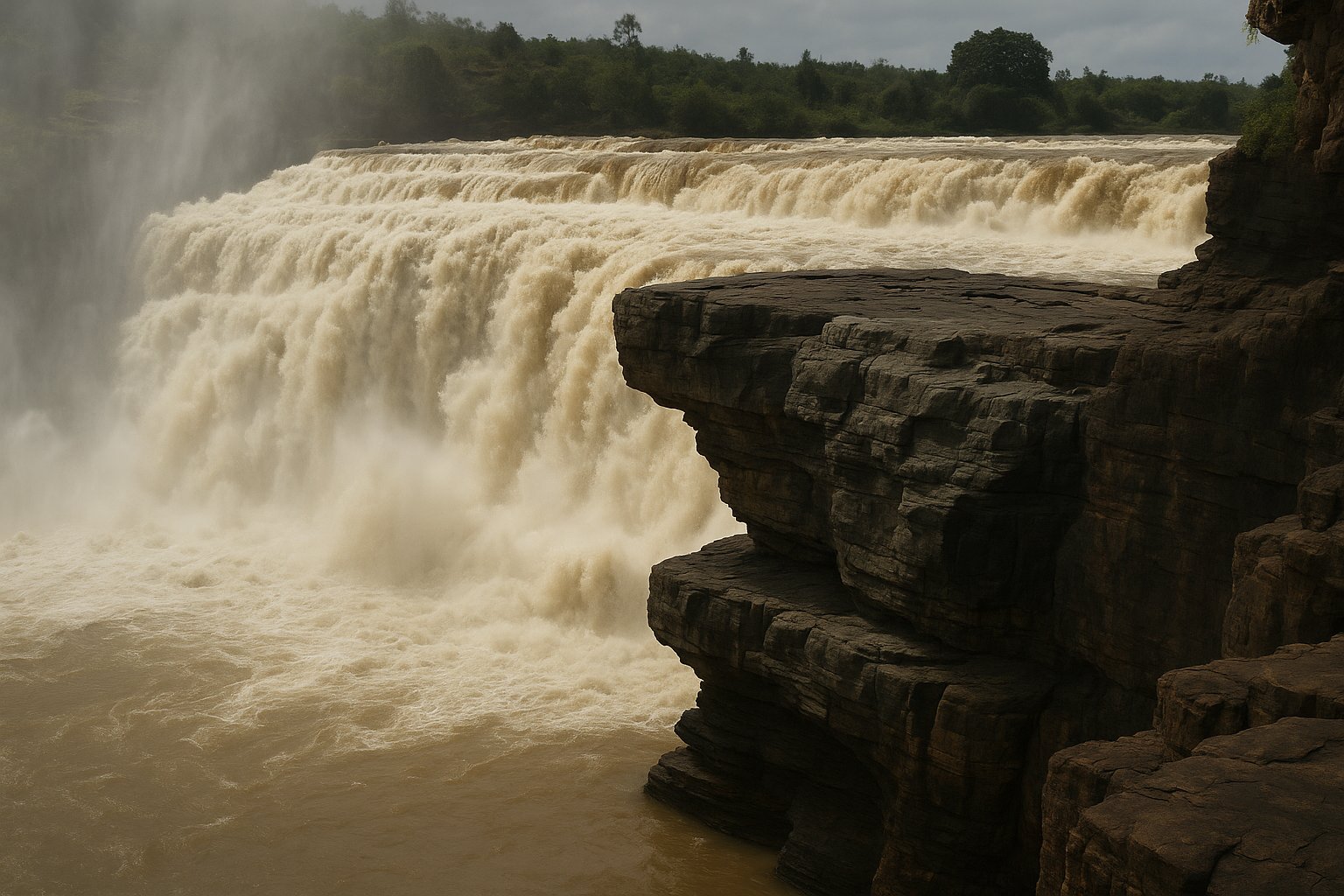Godchinamalaki Falls in Belgaum