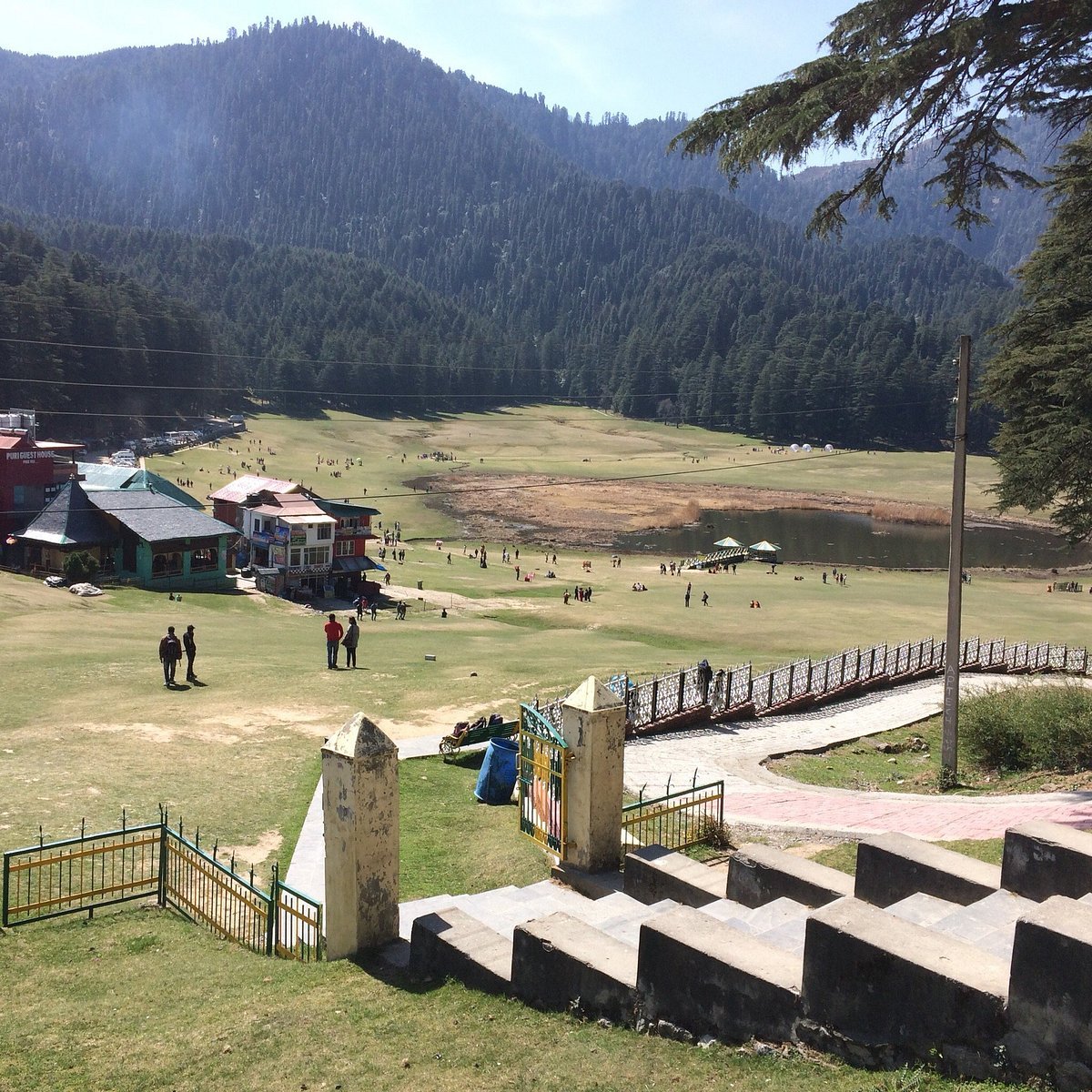 Golden Devi Temple in Khajjiar