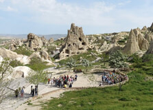 Goreme Open Air Museum in Cappadocia