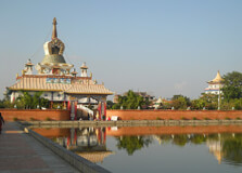Great Drigung Lotus Stupa in Lumbini