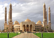 The Great Mosque of Sana'a in Sana