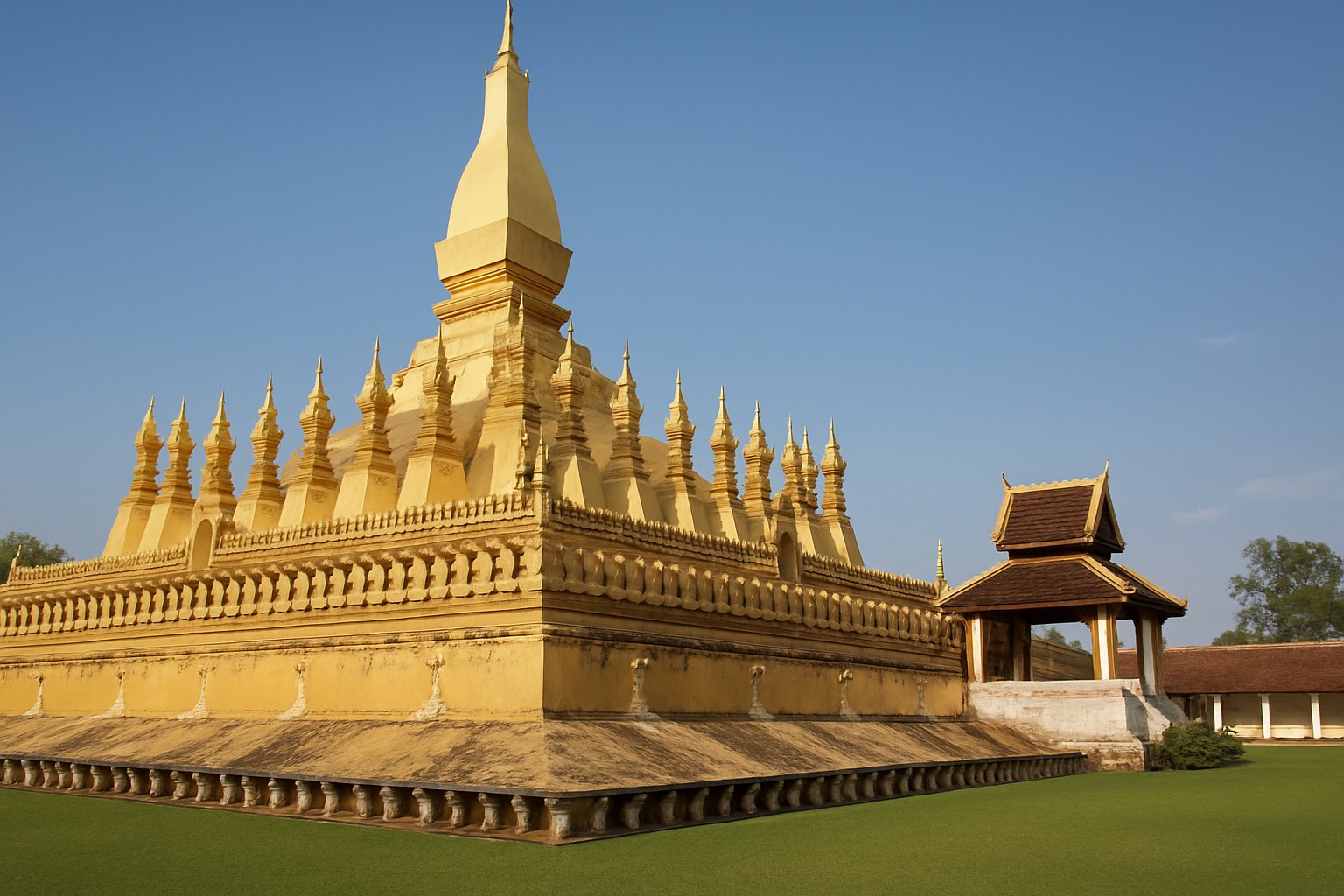 Great Sacred Stupa (Pha That Luang)