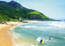 Guaratiba Beach in Rio De Janeiro