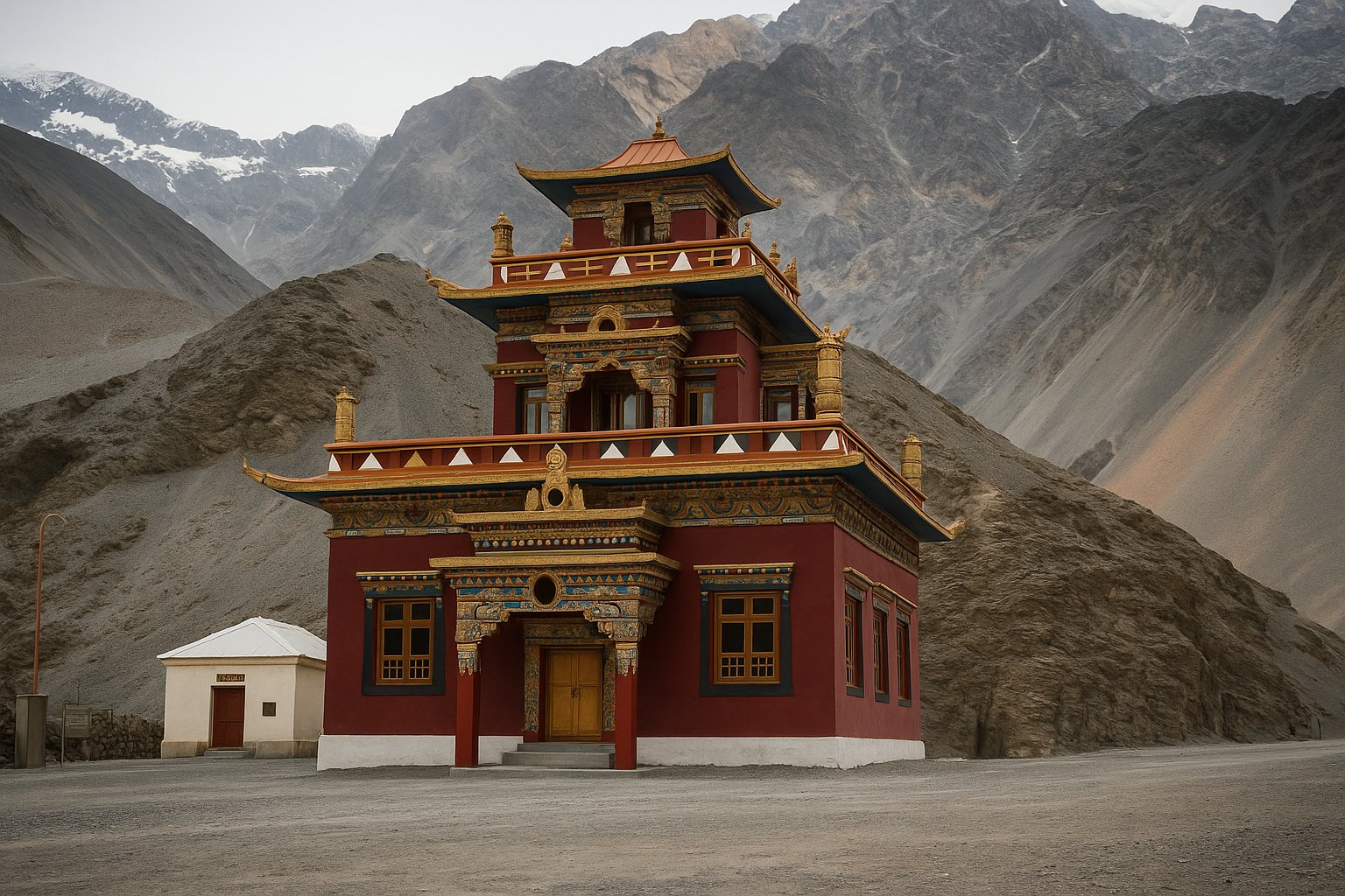 Gue Monastery in Chitkul