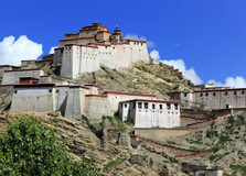 Gyantse Dzong in Gyantse