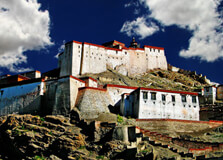 Gyantse Dzong in Shigatse
