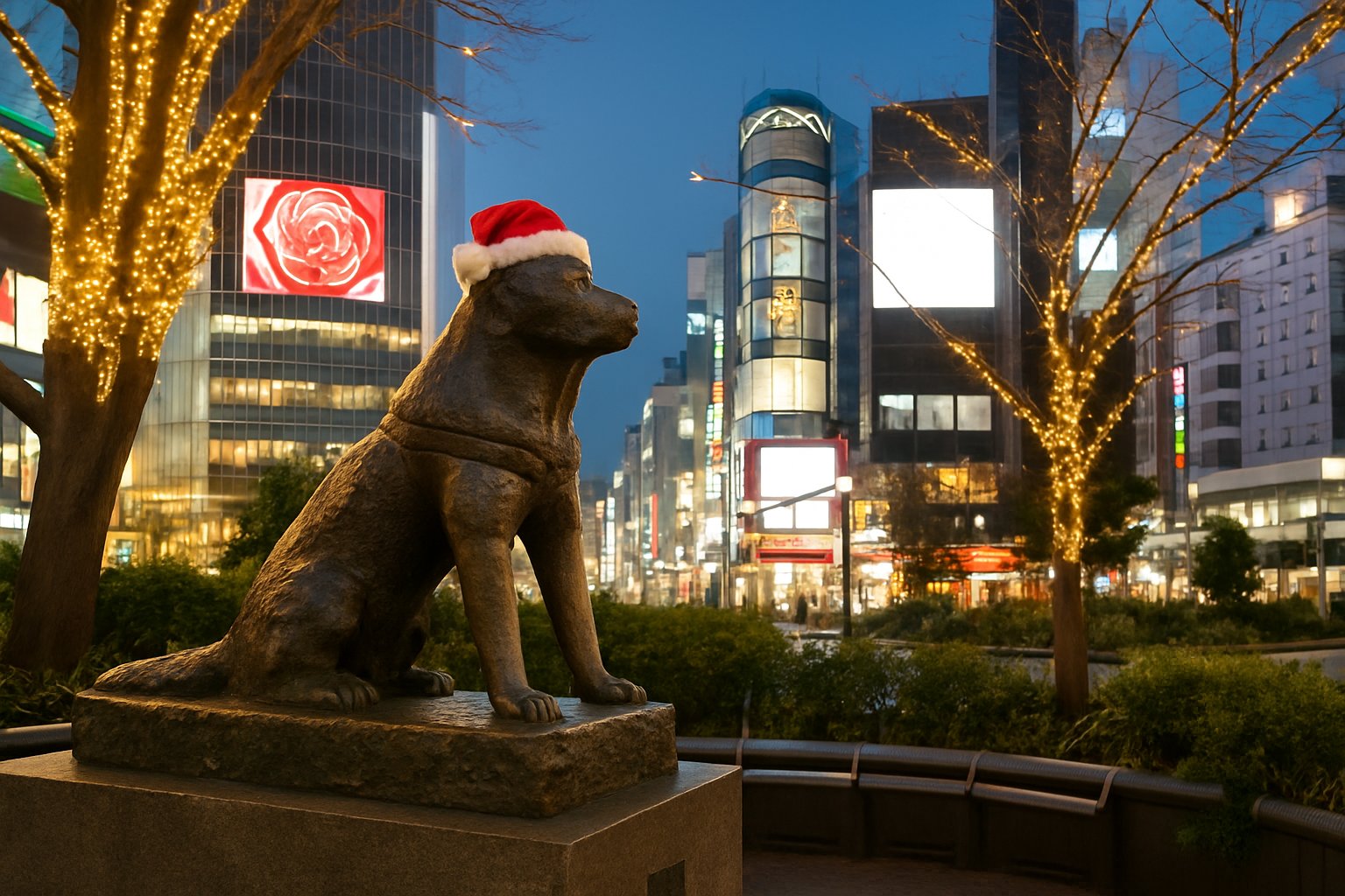 Hachiko Statue