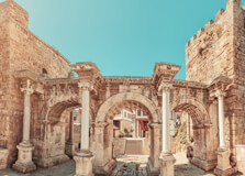 Hadrian's Gate in Antalya