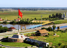 Ham Luong Bridge in Ben Tre