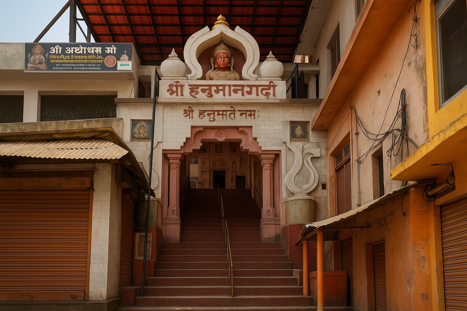 Hanuman Garhi Temple in Ayodhya