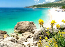 Himara Beach in Dhermi