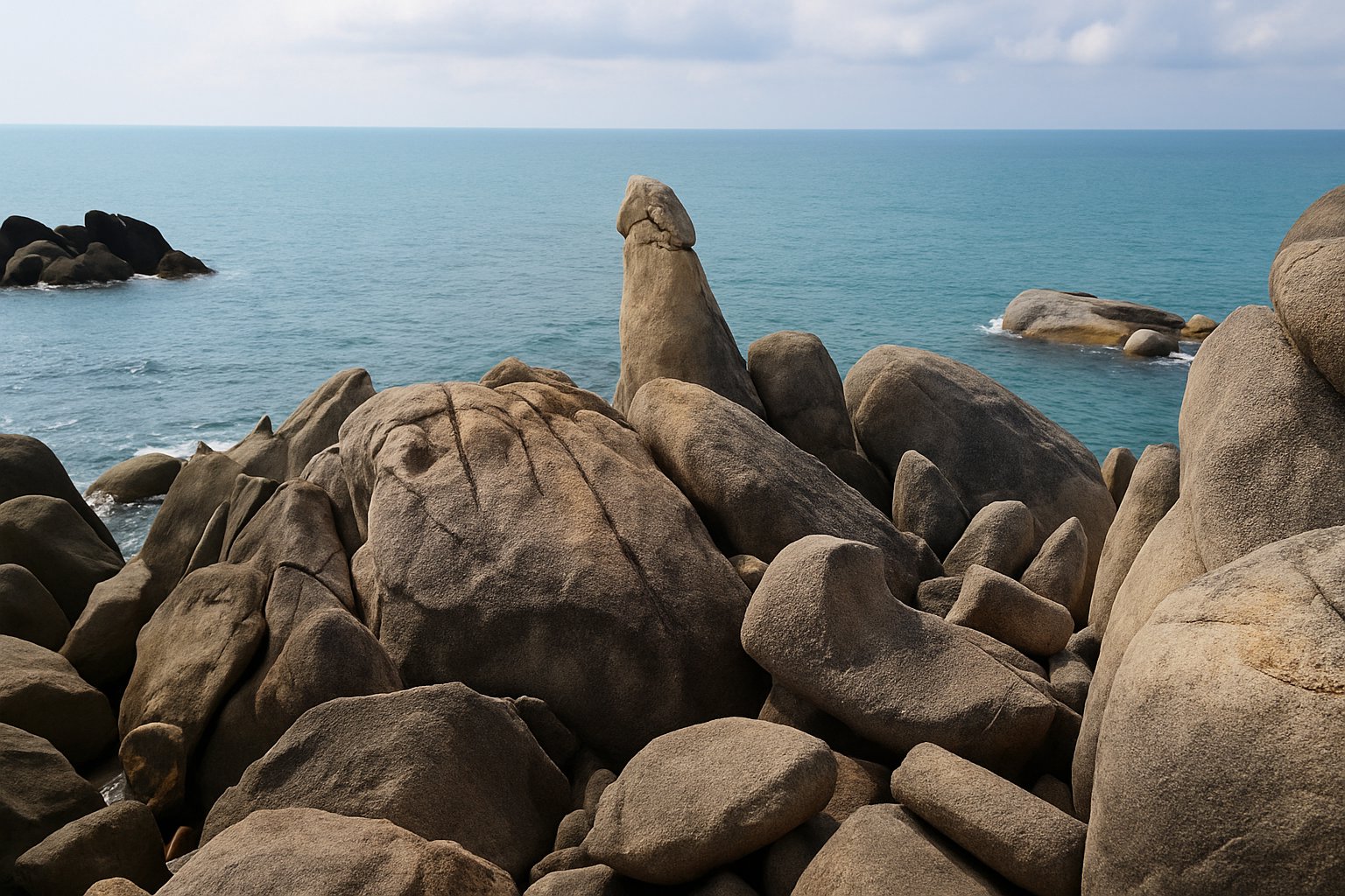 Hin Ta and Hin Yai Rocks