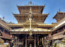 Golden Temple (Hiranya Varna Mahavihar) in Patan