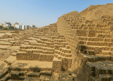 Huaca pucllana in Lima