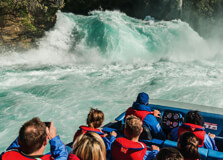 Huka Falls Walkway in Taupo