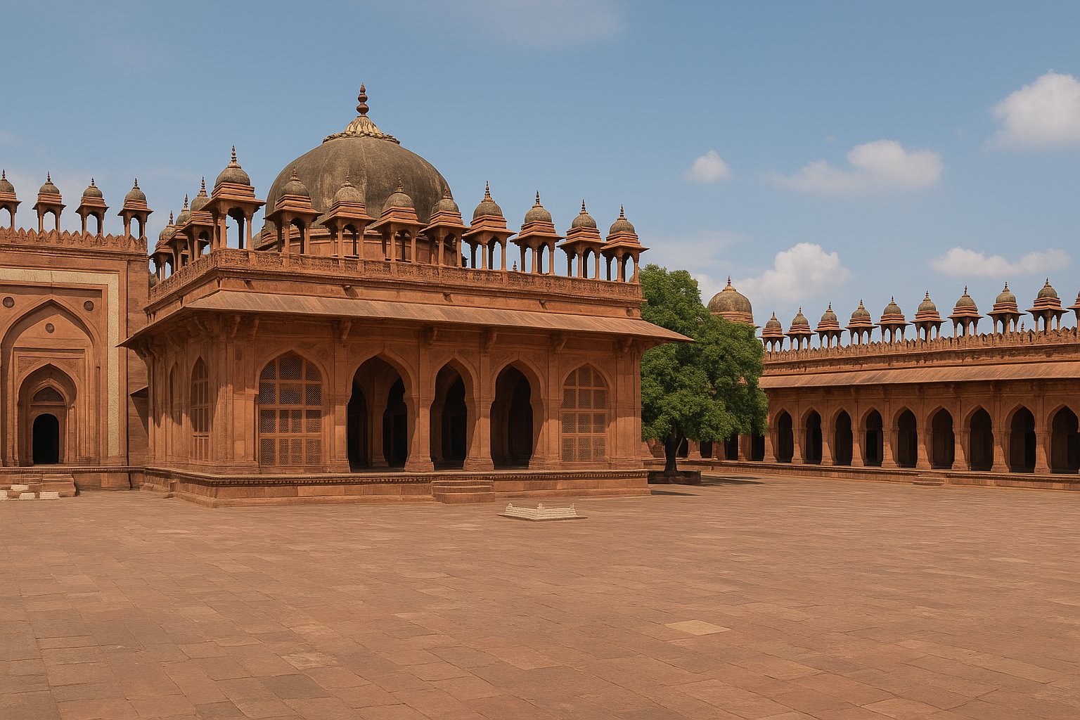Ibadat Khana in Fatehpur Sikri