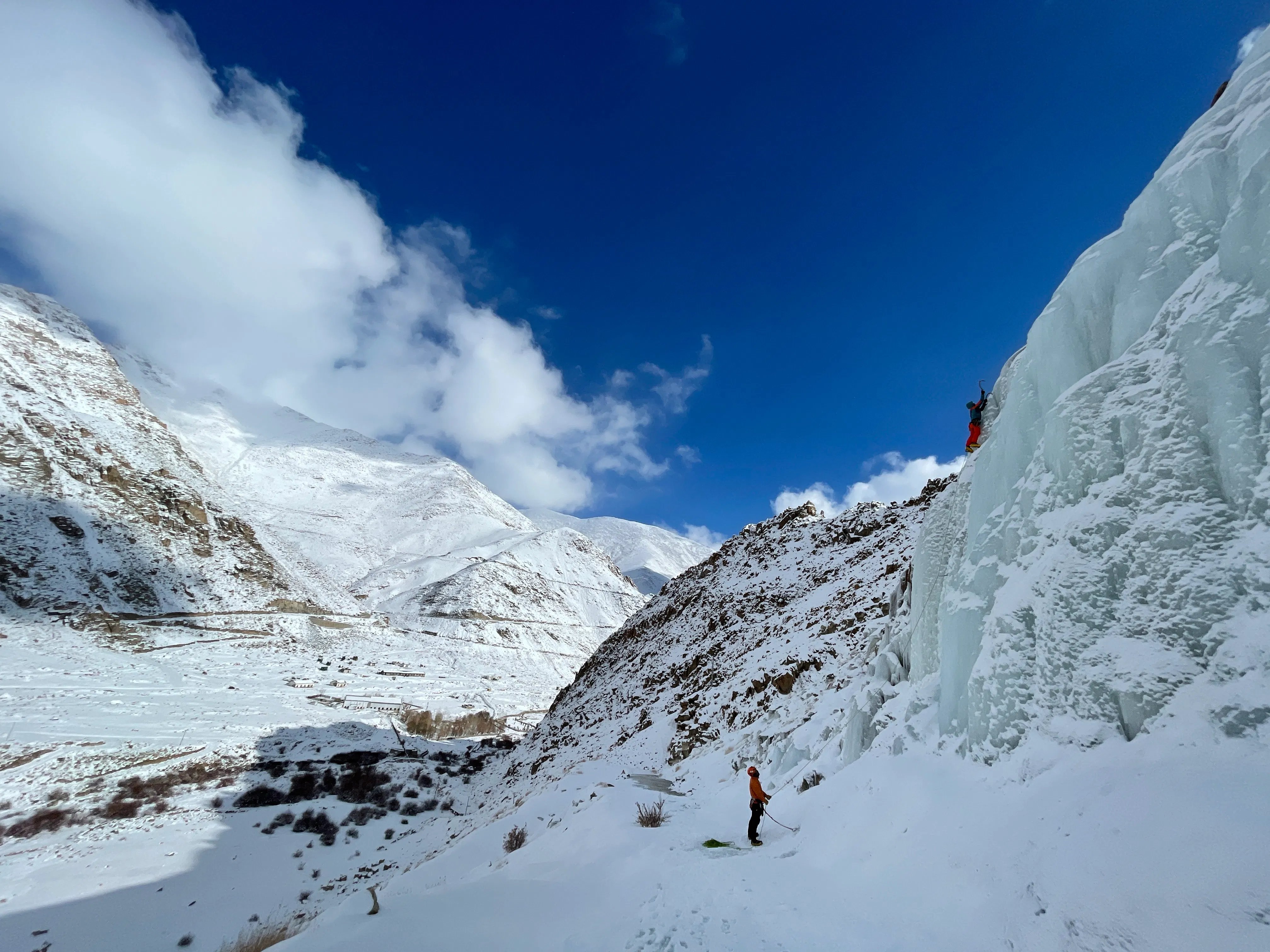 Ice Climbing in Ladakh
