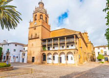 The Iglesia de Santa María la Mayor in Ronda