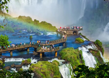 Iguassu Falls in Iguassu Falls