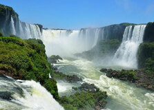 Iguassu National Park in Iguassu Falls