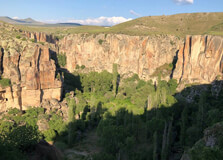 Ihlara Valley in Cappadocia