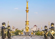 Independence Monument in Ashgabat