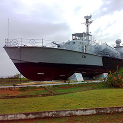 INS-Chapel Warship Museum in Karwar