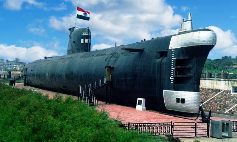 INS Kurusura Submarine Museum in Visakhapatnam