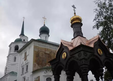 Irkutsk Spasskaya Church in Irkutsk