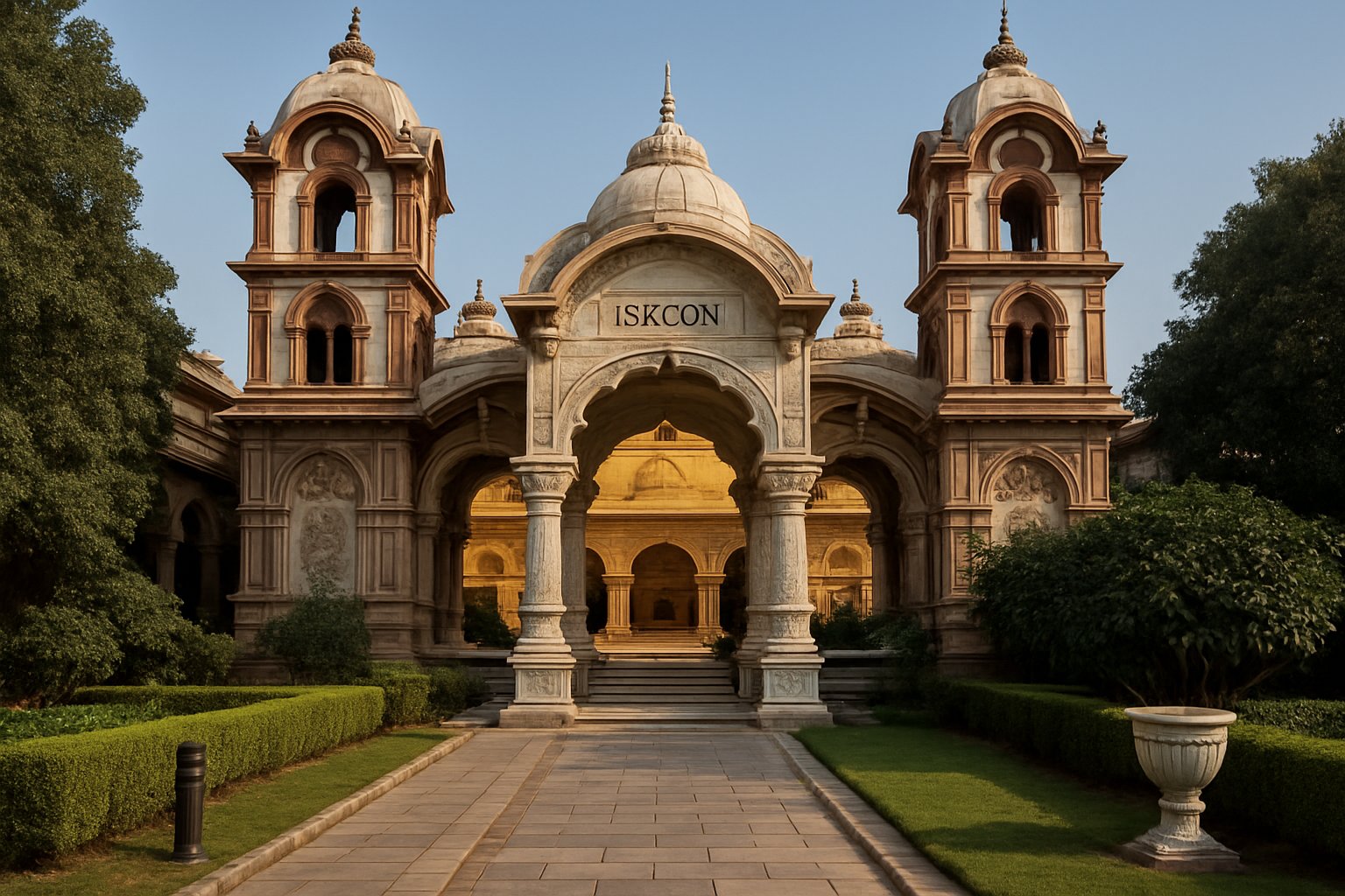 Iskcon Temple in Vrindavan