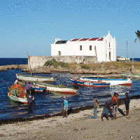 Island of Mozambique in Northern Mozambique