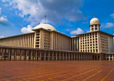 Istiqlal Mosque in Jakarta