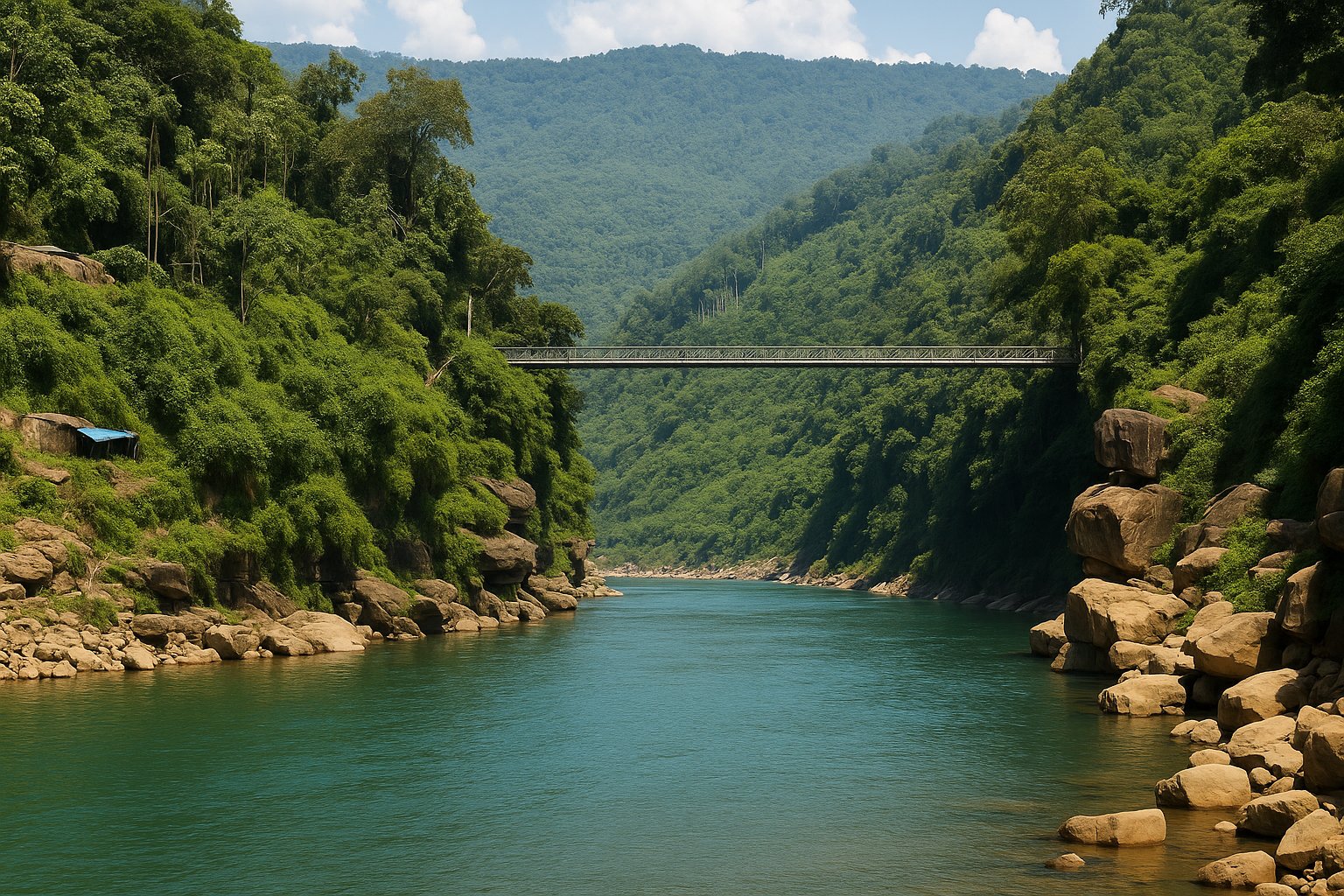 Jaflong in Sylhet