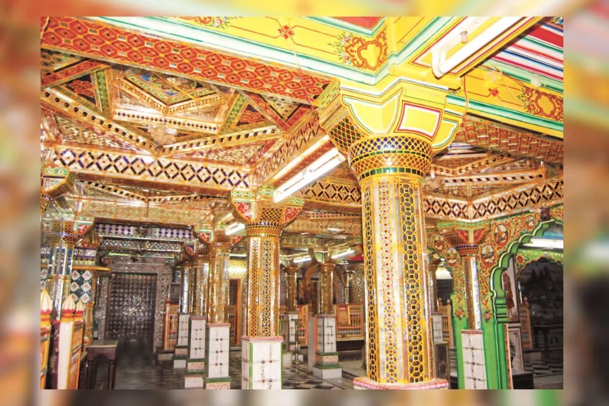 Jain Glass Temple in Nagaur