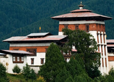 Jakar Dzong in Bumthang