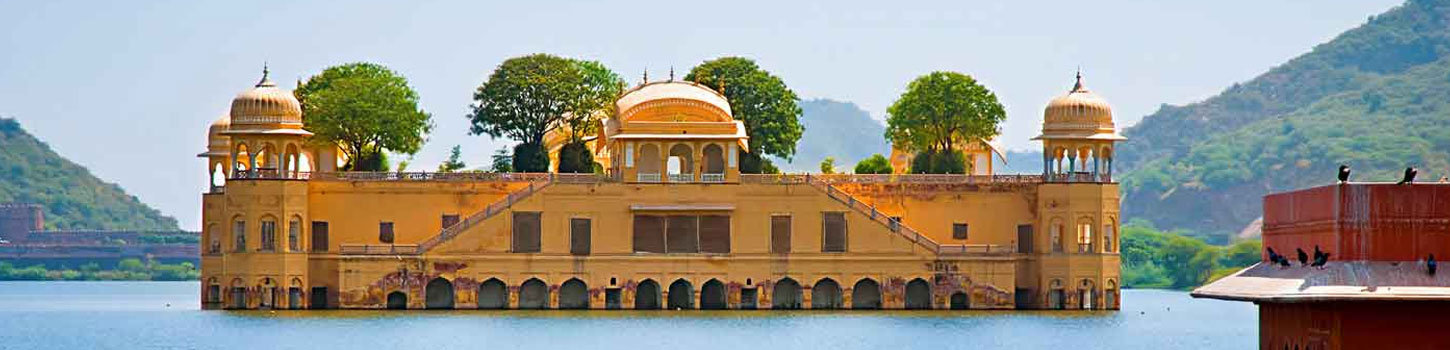 Magnete Frigorifero 3D Jal Mahal Jaipur – Souvenir India Fatto A Mano In Resina