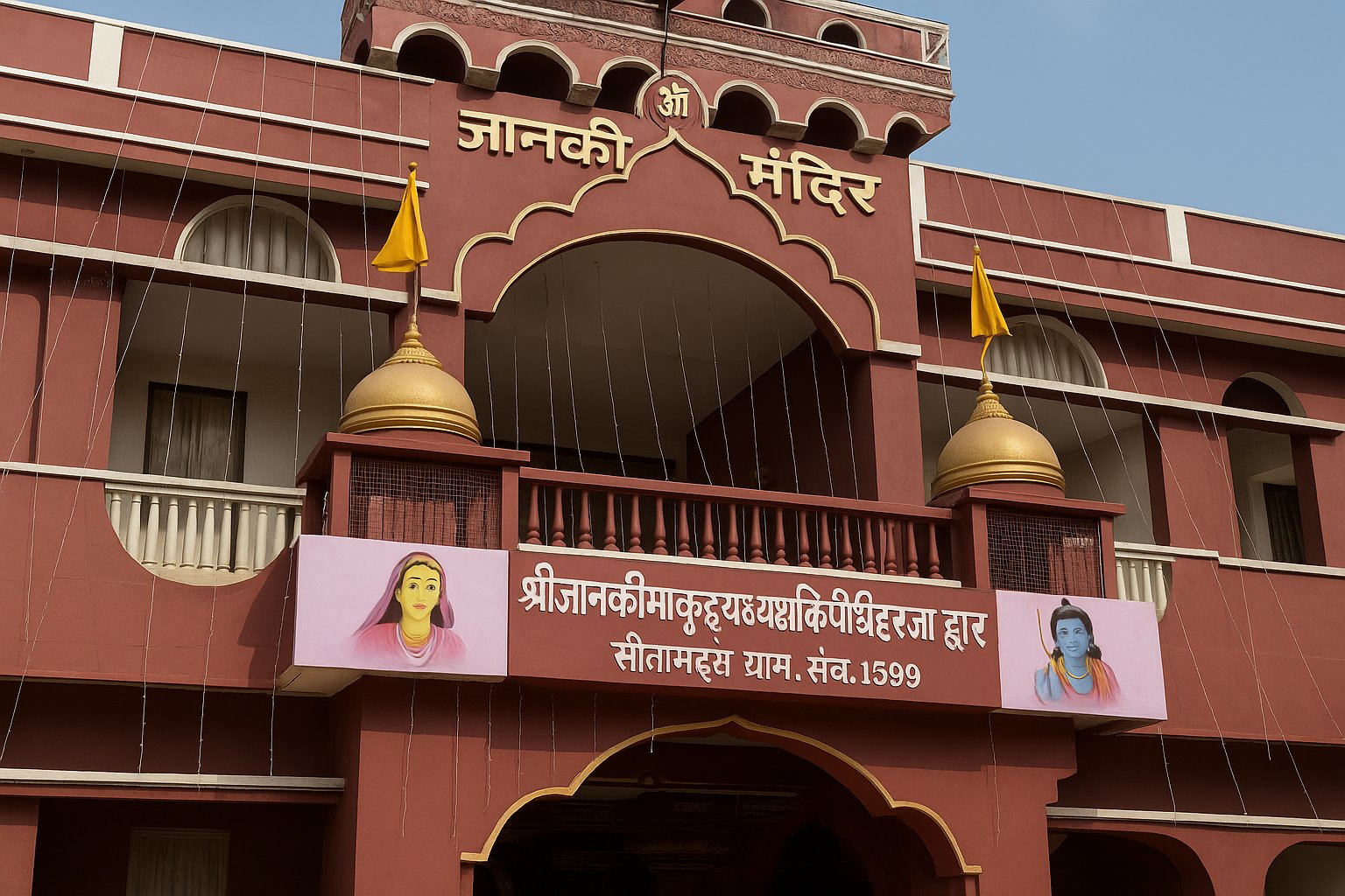 Janki Temple in Sitamarhi