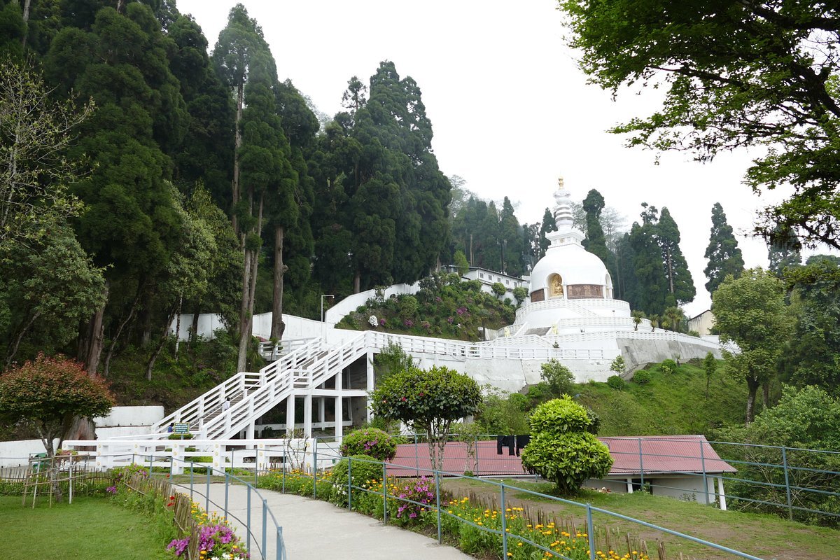 Japanese Peace Pagoda in Darjeeling