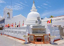 Japanese Peace Pagoda in Galle